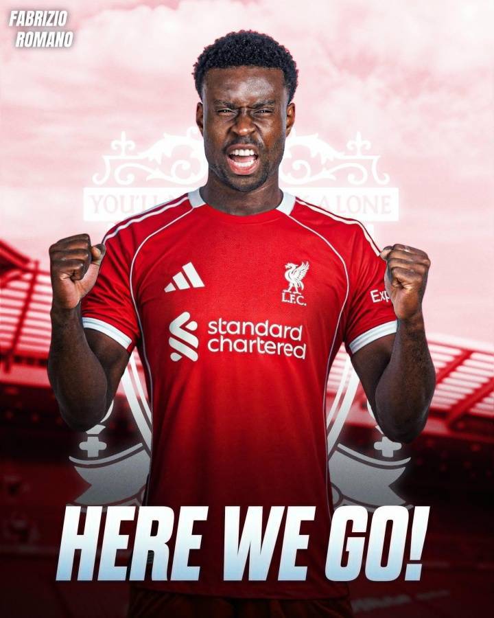 Here we go！罗马诺：利物浦签下水晶宫后卫格伊，转会费3500万镑
